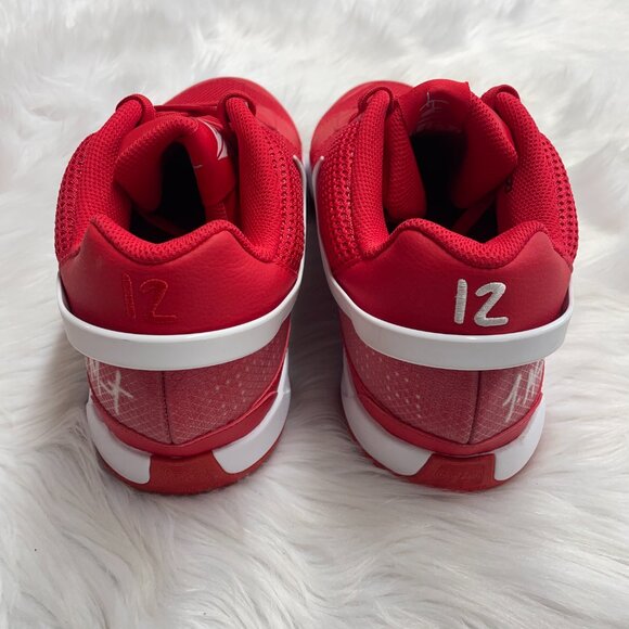 Nike Ja 1 TB University Red White Mens Basketball FV1303-600 VNDS Sz 15 - Picture 5 of 7